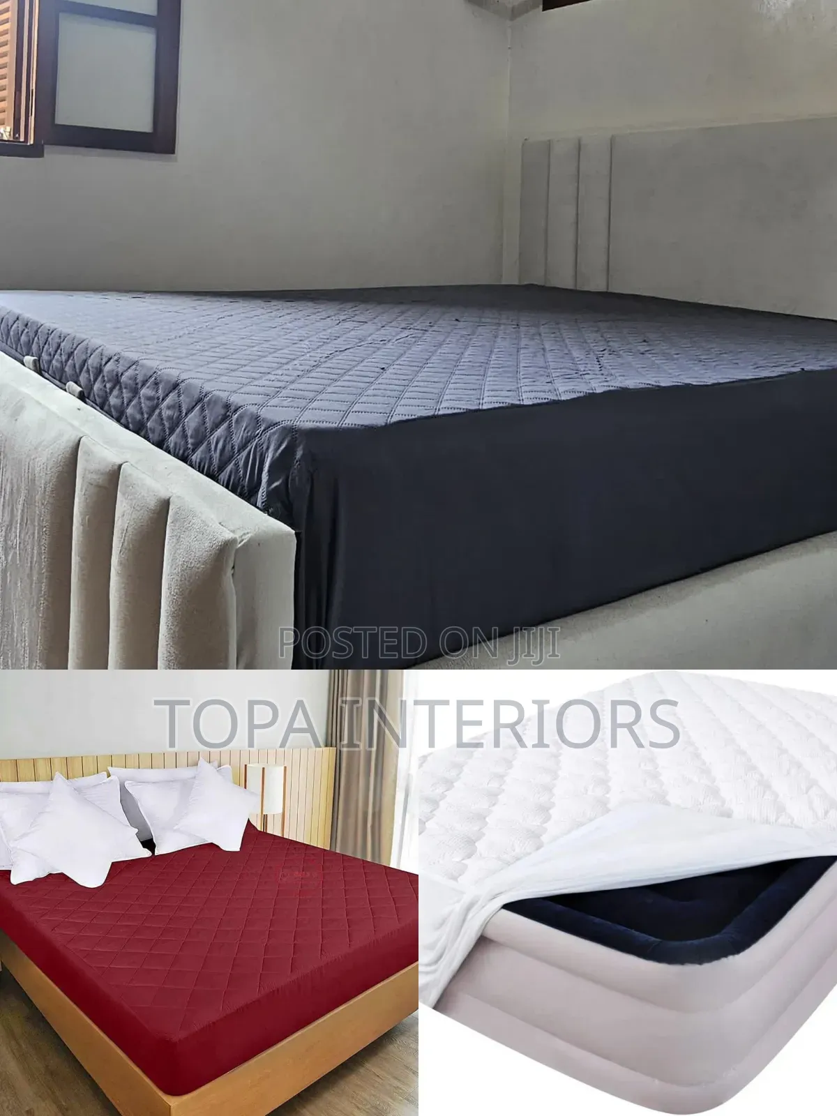 Quilted Mattress Covers for Waterproof Mattress Protection