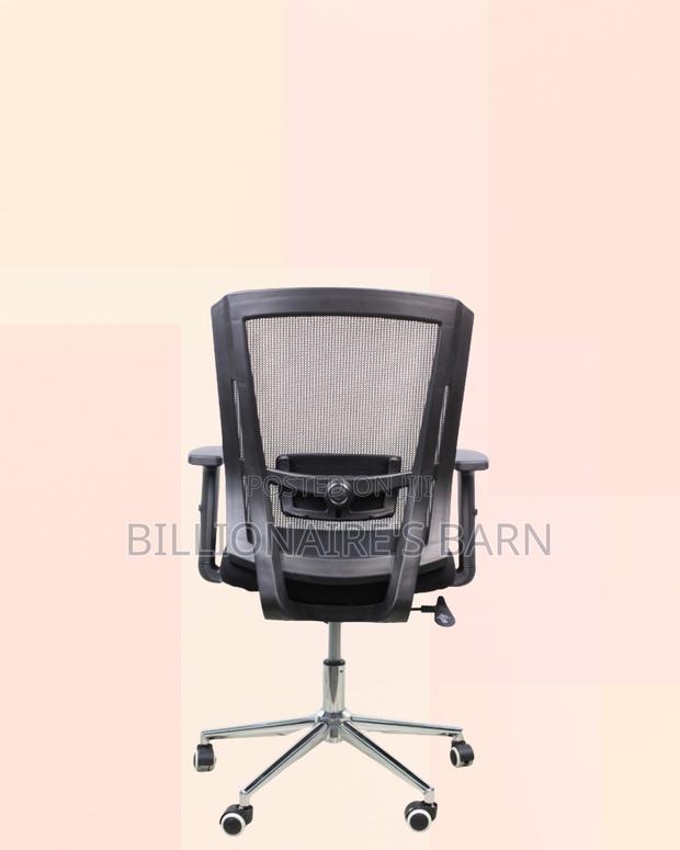 Premium Mid-Back Desk Chair | Sleek Design, Strong Build - thumbnail 4