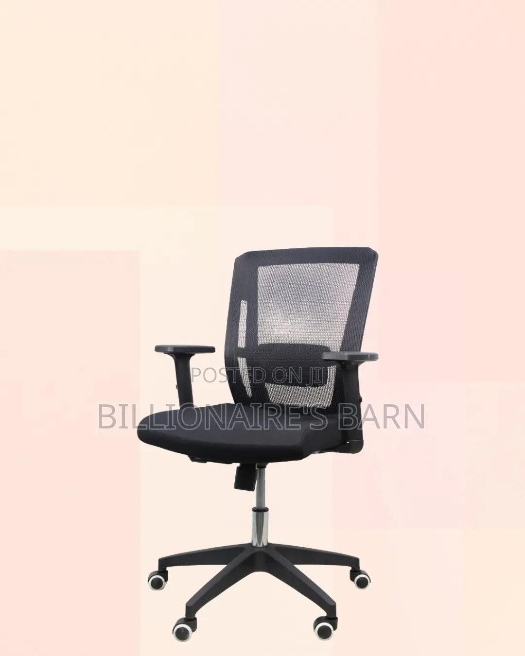 The Barn Origin Mid-Back Chair | Perfect for Home Study Office