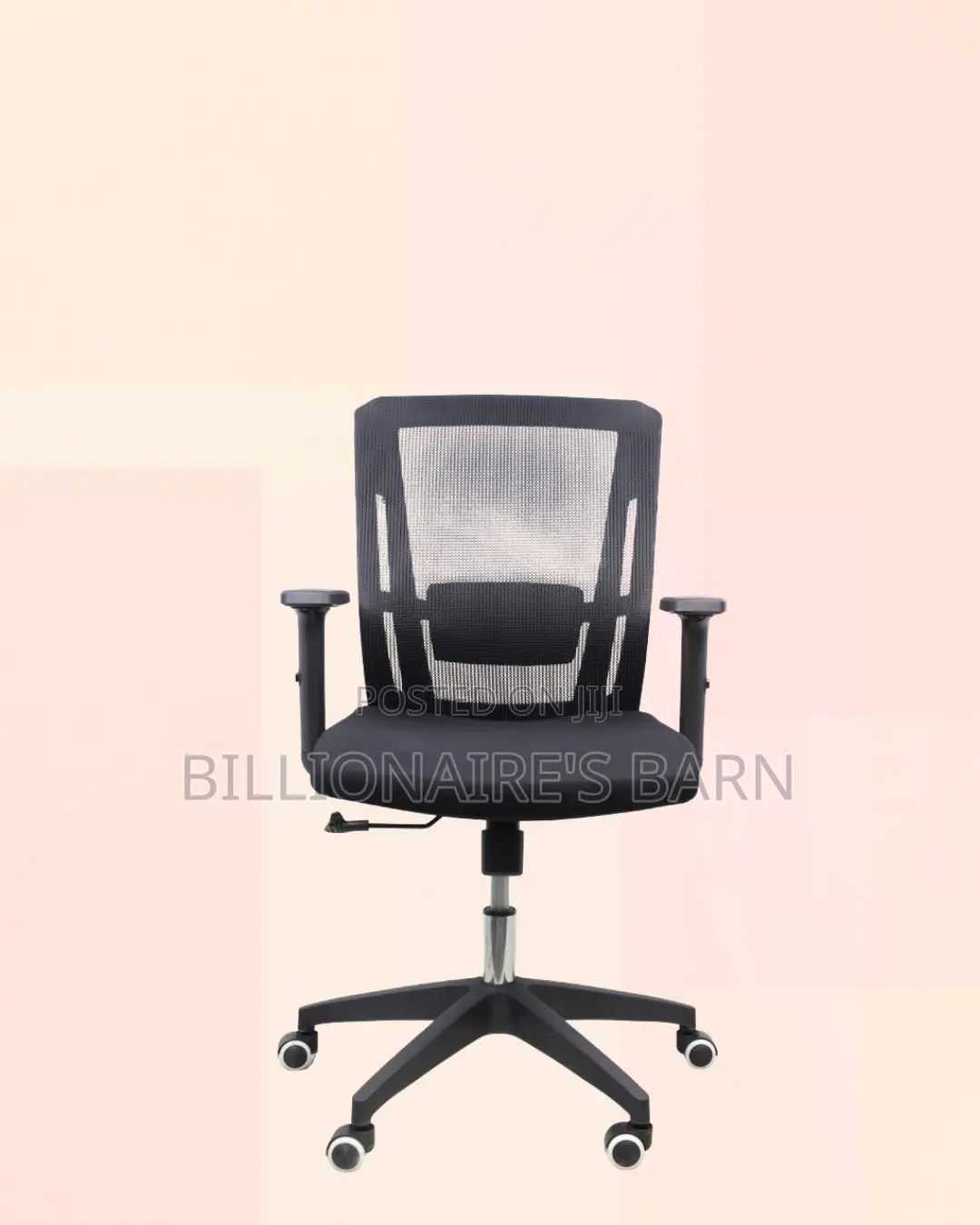 The Barn Origin Mid-Back Chair | Perfect for Home Study Office