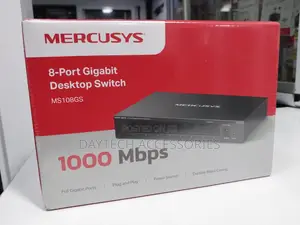Mercusys 8 Port Gigabit Computer Switch, 8 Portsmbps