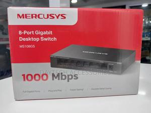 Mercusys Ms108g - 8-Port Gigabit Ethernet Desktop Switch – Plug Play - thumbnail 2