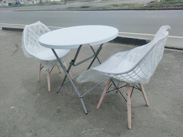 Modern 3_peace Outdoor Dining Set - main view