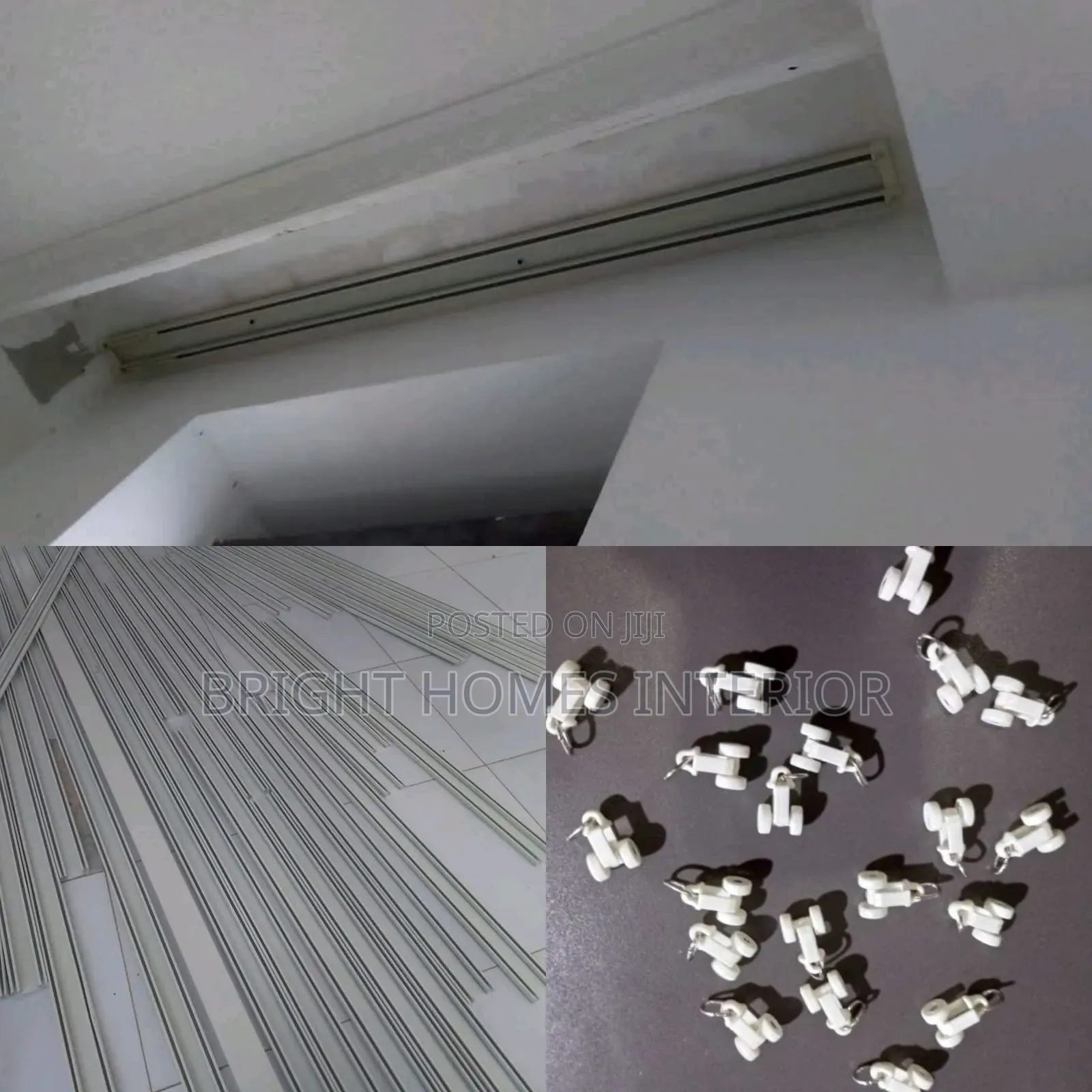 Rail and Accessories Inclusive Curtain Rail