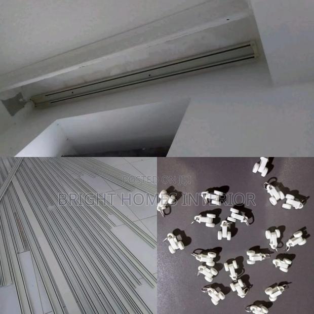 Rail and Accessories Inclusive Curtain Rail