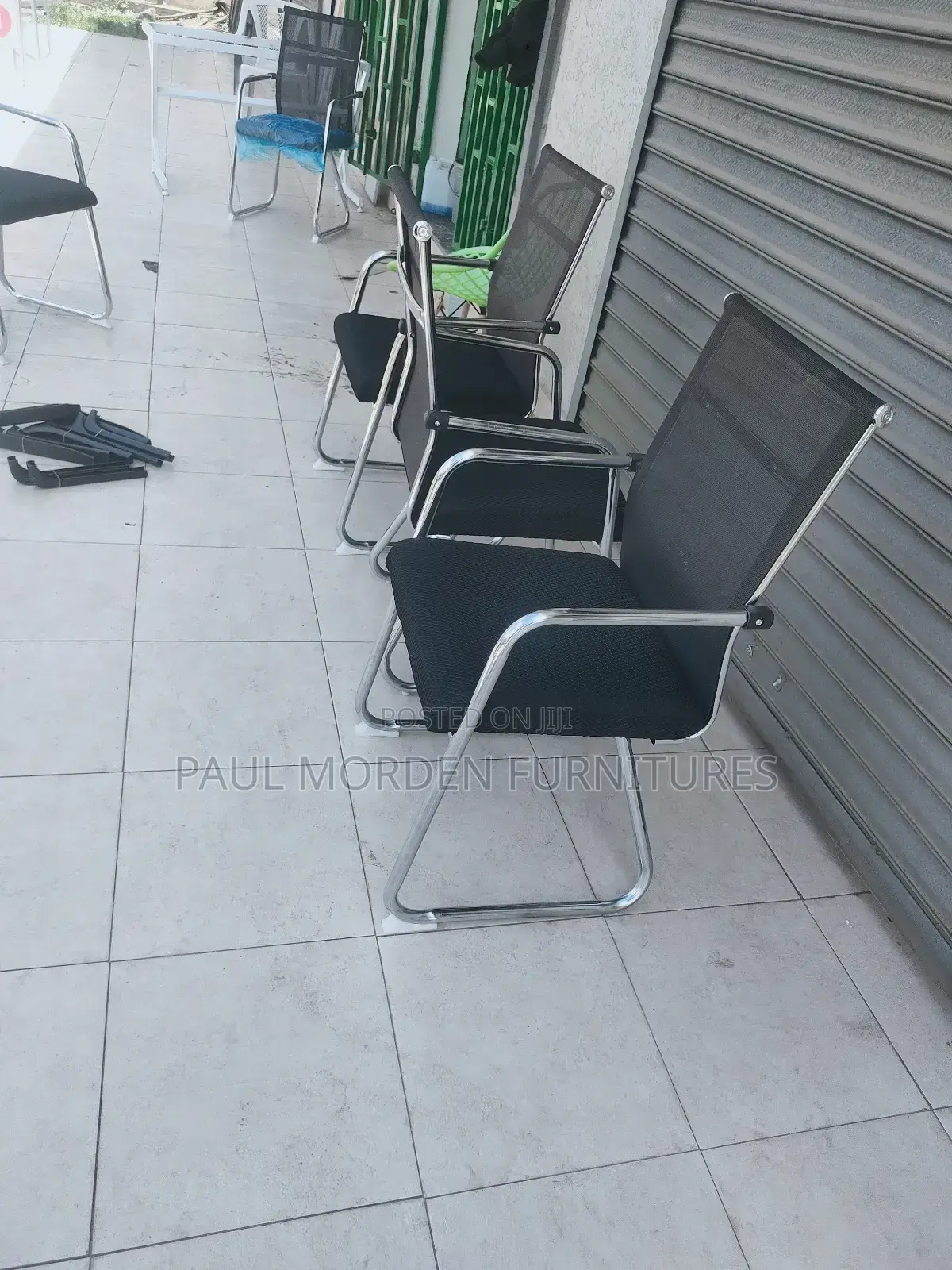 Indoor /Outdoor Metal Frame Chairs