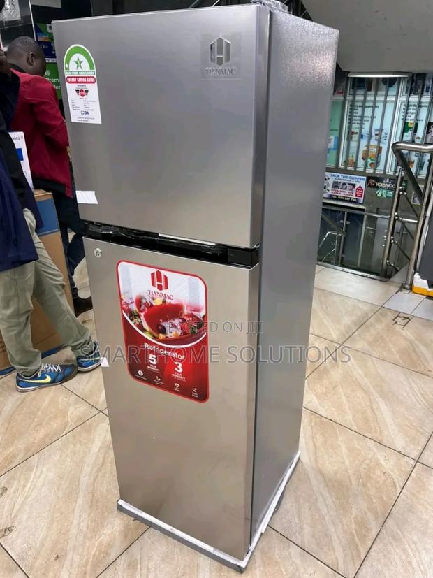 Hanmac 173litres Double Door Defrost Refrigerator