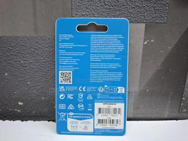 Hp V206w 4gb Usb 2.0 Flash Drive/Flash Disk - thumbnail 4