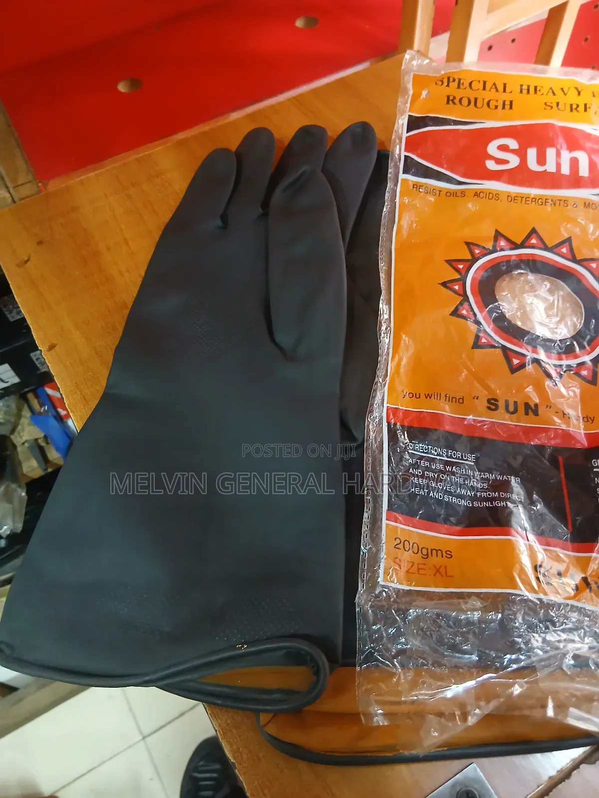 Heavy Duty Sun Gloves Xl (200gms )