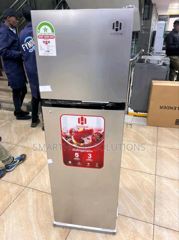 Hanmac 173l Fridge – Energy Efficient Double Door - main view