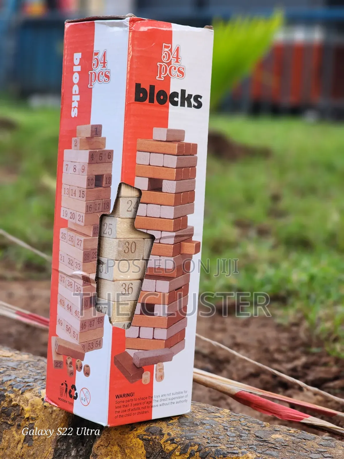 54 Pieces Jenga Blocks