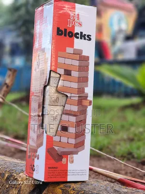54 Pieces Jenga Blocks
