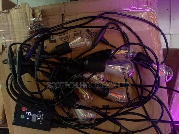 10mtrs 10 Bulbs Multicolor String Lights - thumbnail 3