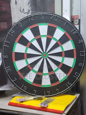 Sisal Dartboard Game Set Durable Sisal Board + Accessories