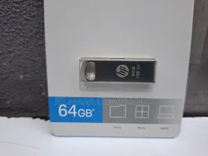 Hp V206w 64gb Usb (2.0) Pen Drive (Anti-slip Grip, Silver) Flash Drive