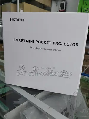 Cre C1 Mini Portable Projector Small Pico Size and Fully Enclosed.