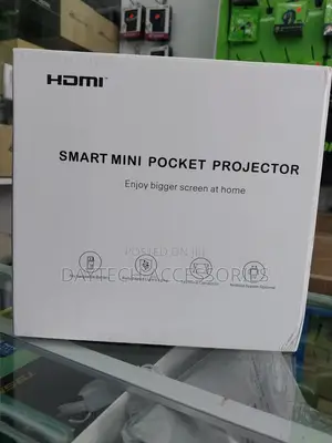 Cre C1 Mini Portable Projector Small Pico Size and Fully Enclosed.