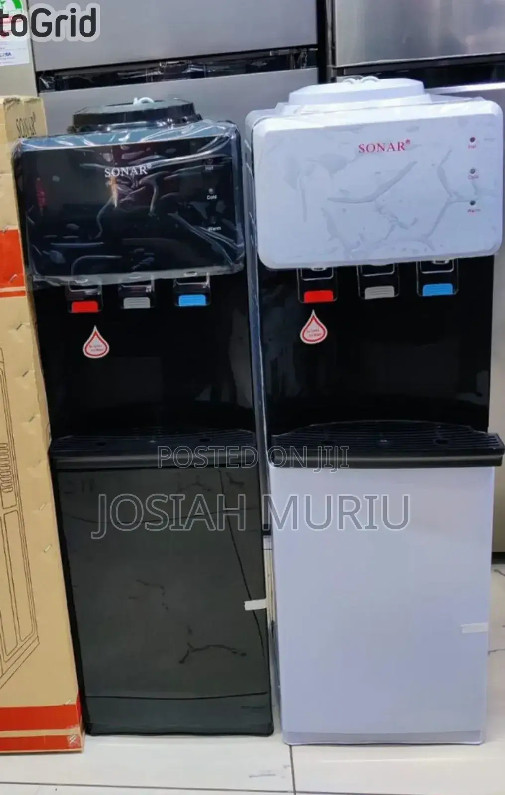 Sonar L9c Hot,Normal and Cold Standing Dispenser
- White and Black