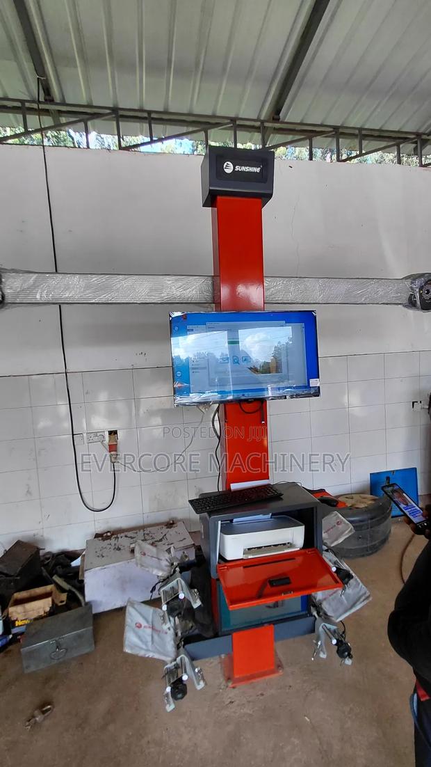 Commercial 3d Wheel Alignment Machine Brand New. - thumbnail 3