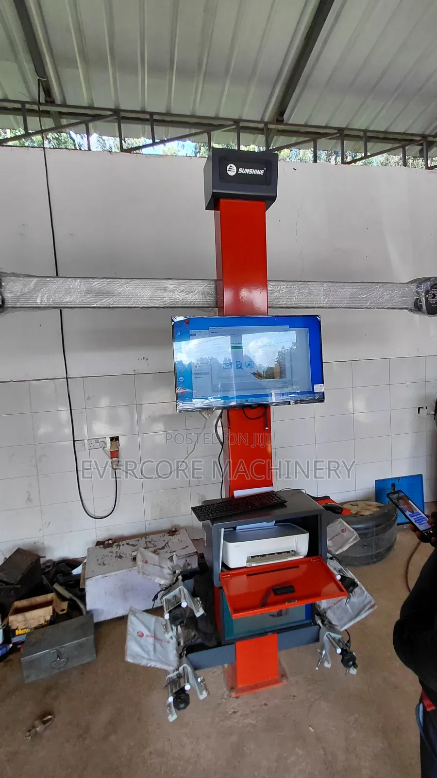 Commercial 3d Wheel Alignment Machine Brand New.