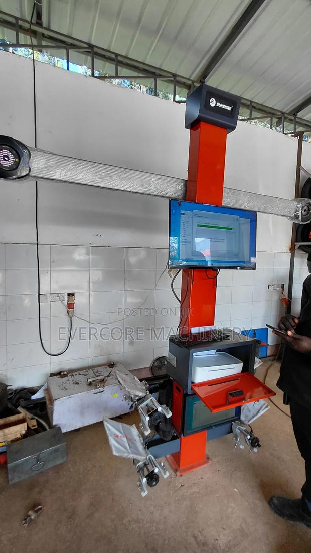 S-M5 3d Computerized Wheel Alignment Machine Brand New Latest. - thumbnail 3