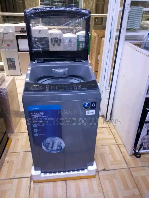 Midea Top Loader Full Automatic Washing Machine 8kg - main view