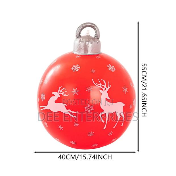Giant Inflatable Christmas Ball - thumbnail 2