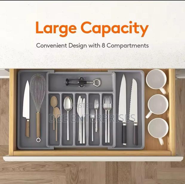 Expandable Cutlery Drawer Organizer - thumbnail 2