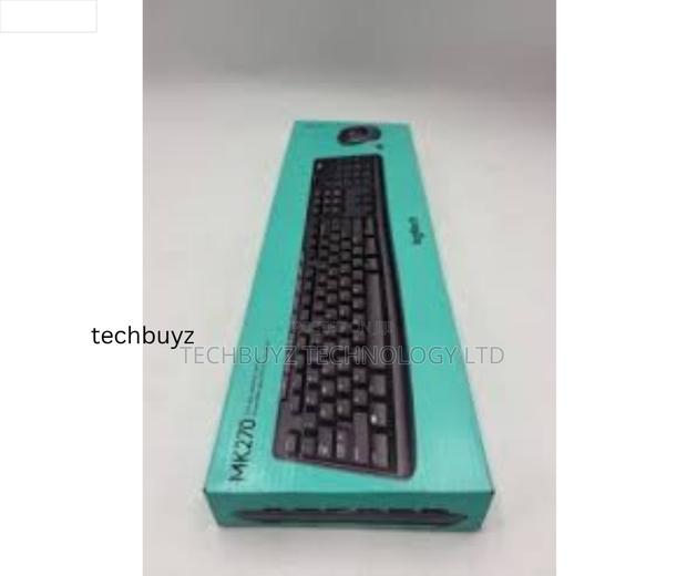 Logitech Mk270 Wireless Keyboard And Mouse Combo - 920-004509 - main view