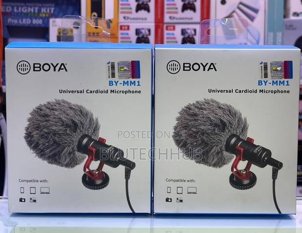 Boya By-mm1 Cardioid Microphone For Phones Cameras