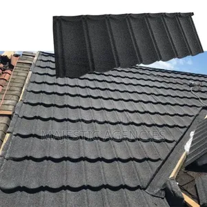Black Decra Roofing Tiles