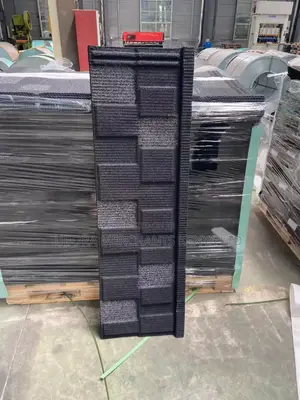 Black Shingles Stone Coated Tiles