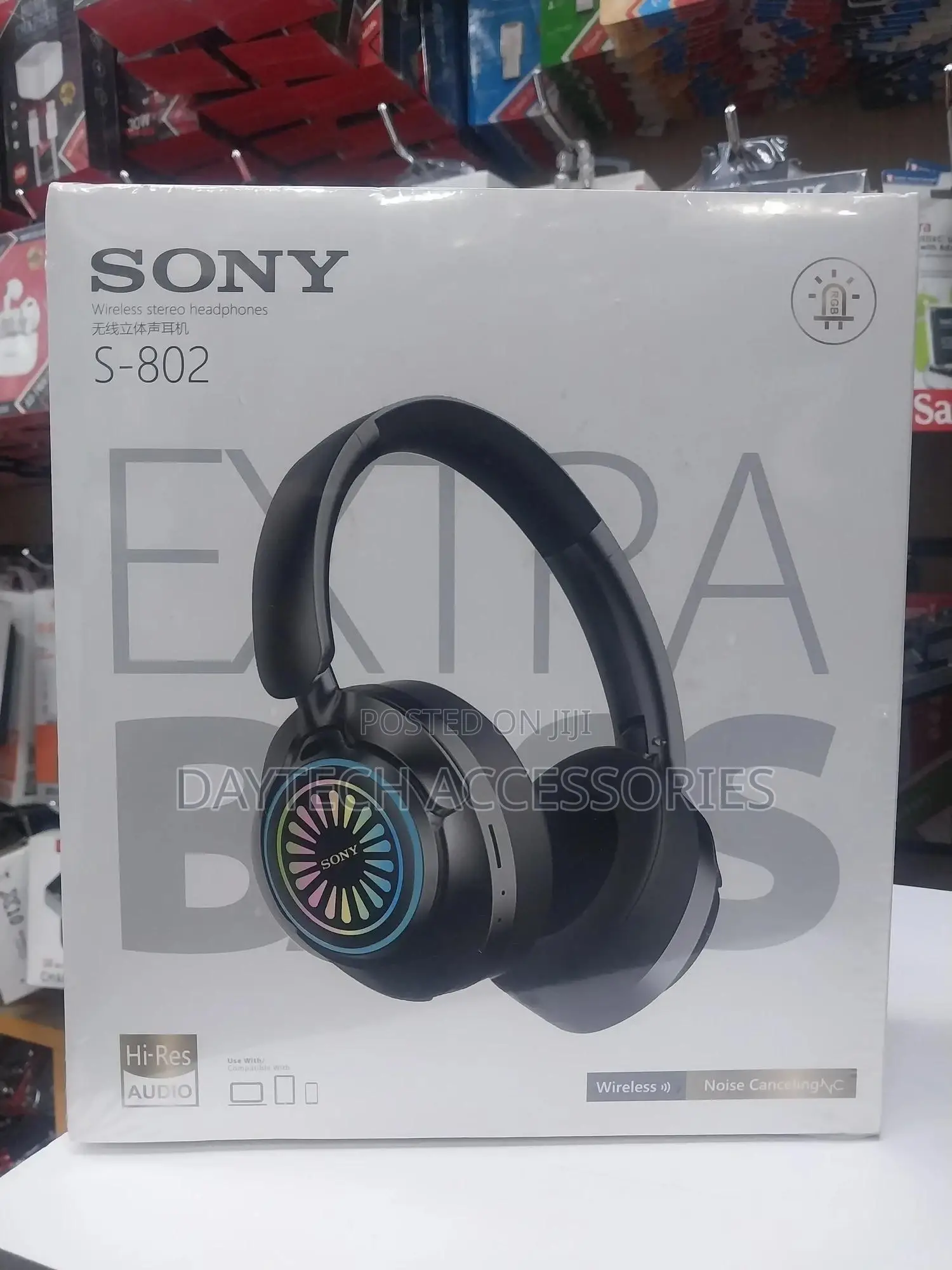 Sony Over-Ear Wireless Headphones – S-802