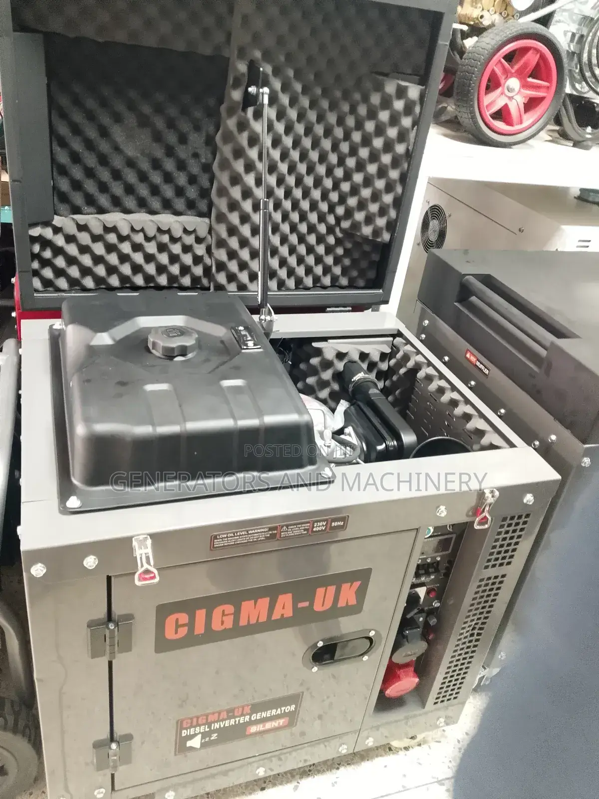 Diesel Silent *Inverter* Generator Dual Switch