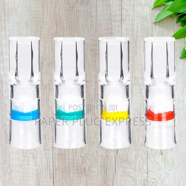 Transparent Disposable Smoking Filter Cartridge Dual-Purpose Coarse Ti - thumbnail 3