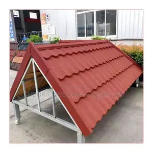 Modern Color Stone Coated Decra Roof Tiles