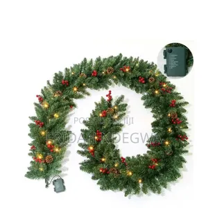 2.5m Green Christmas Garland