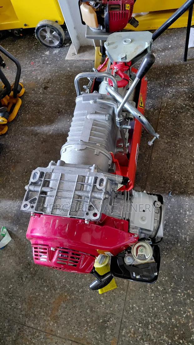 Iori Concrete Hoist One Tonne Complete With Buckets and Stand. - main view