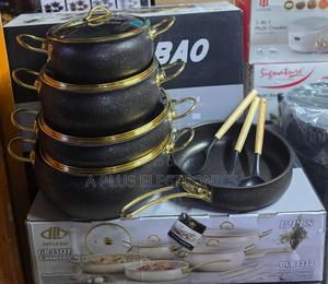 12 PCS Amba Very Heavy Granite Cookware Set - main view