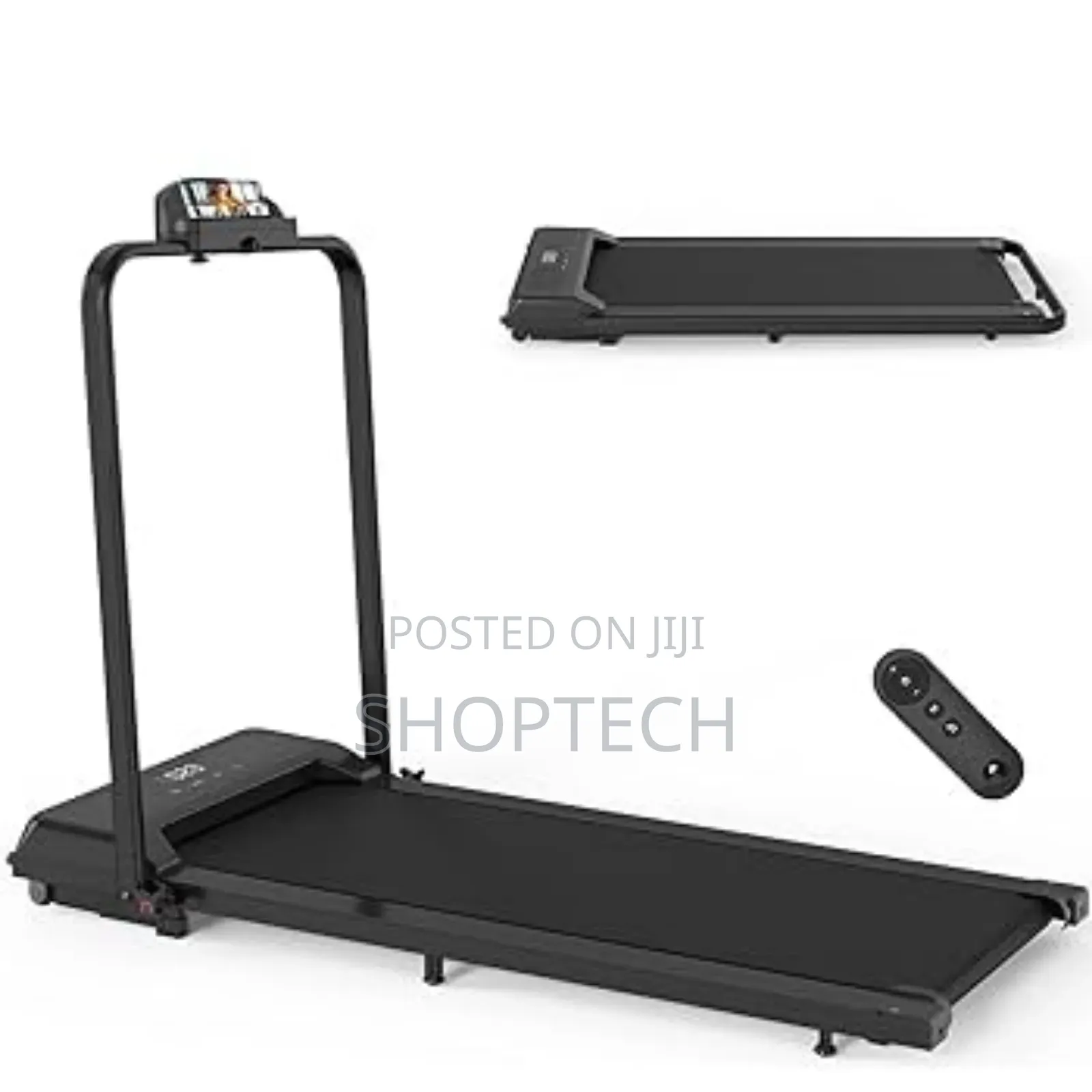 Slim Foldable Treadmill For Walking And Running, Cardio Exercise