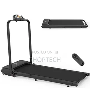 Slim Foldable Treadmill For Walking And Running, Cardio Exercise