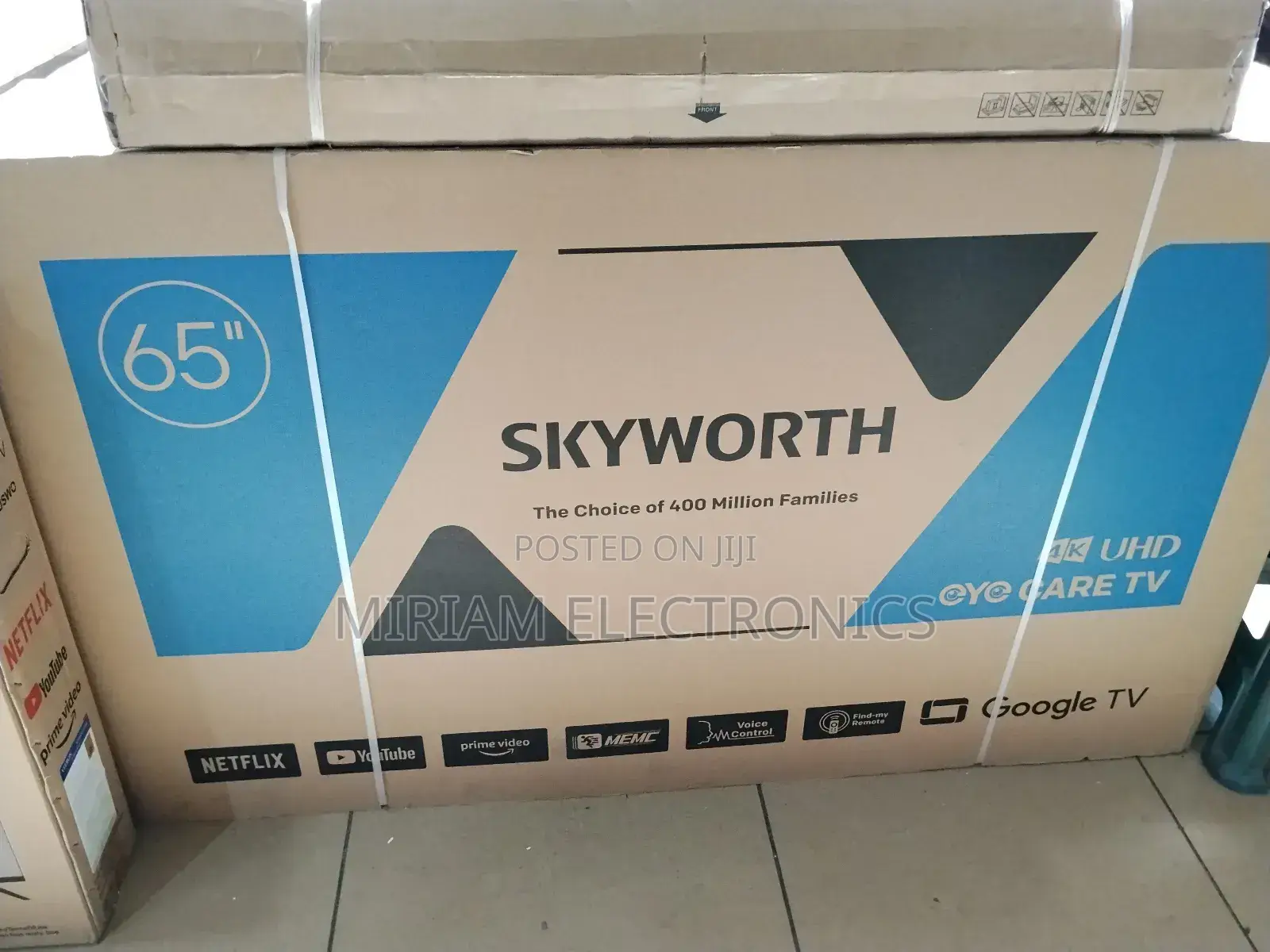 Skyworth 65" Smart Uhd Google Tv