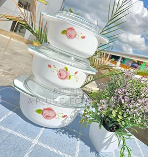 3pcs Glass Casserole - main view