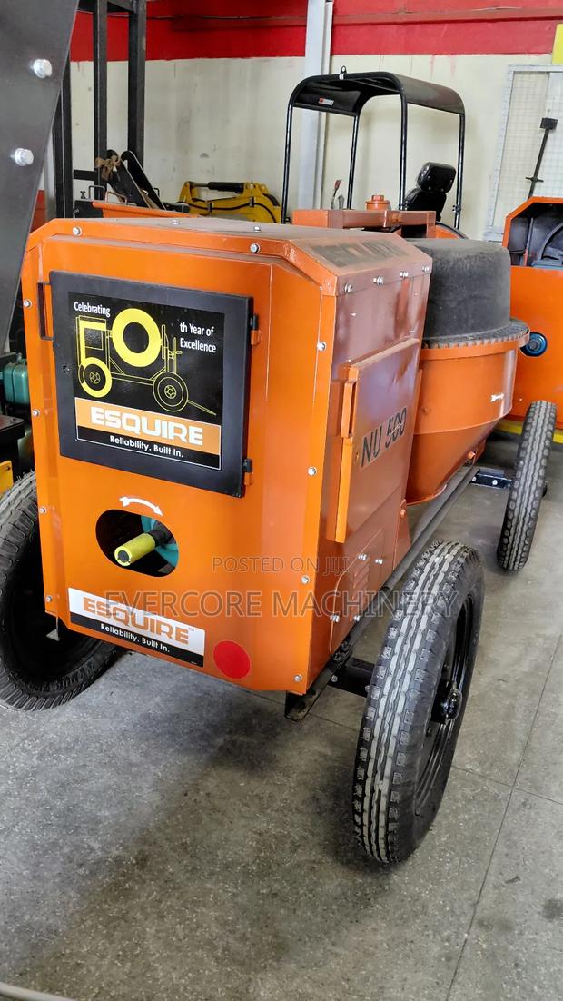 Esquire Indian 500litres Diesel Concrete Mixer. - main view