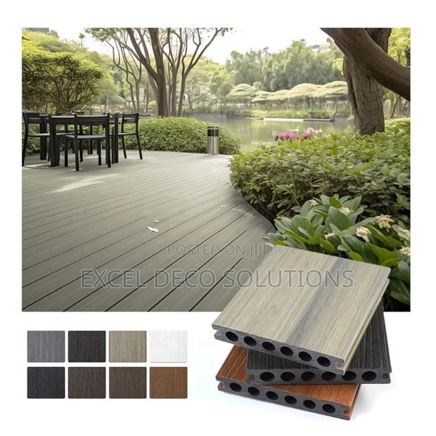 WPC Outdoor Deck Flooring _ Waterproof and Stylish