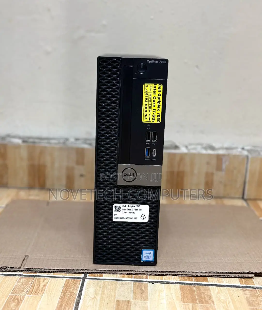 Desktop Computer Dell OptiPlex 7050 SFF 8GB Intel Core i7 HDD 500GB