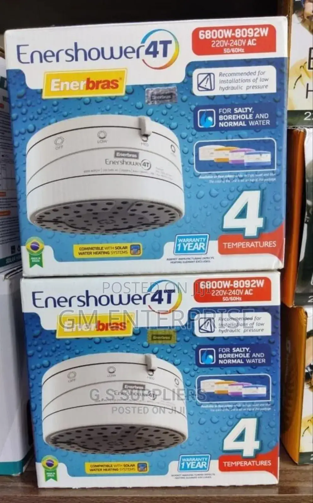 *4t Enershower Head