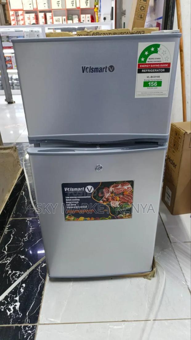 Volsmart Fridge Vl-Bcd108 Double Door 108 Litres