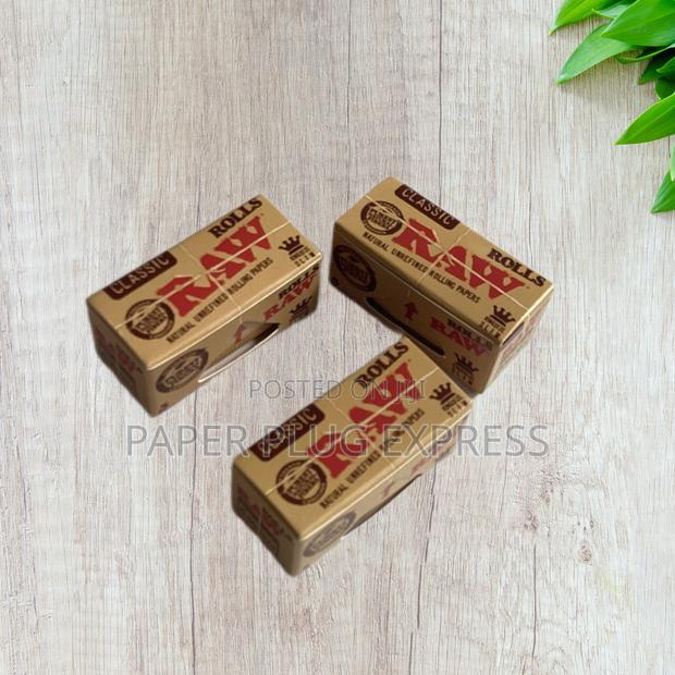Raw Classic King Size Slim 5 Meter Rolls (Full Box) - thumbnail 2