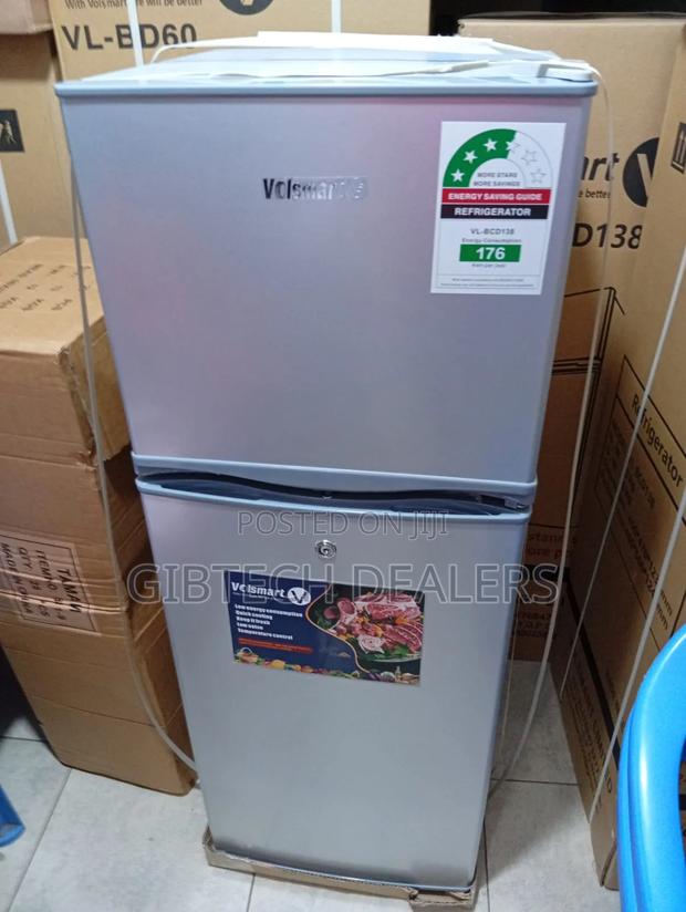 Volsmart 138l Double Door Fridge Compact - main view
